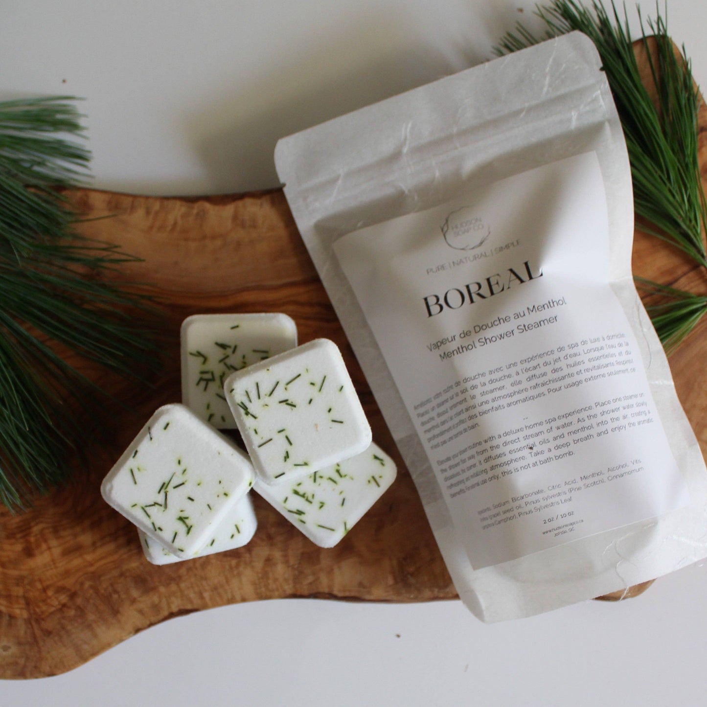 Galet de douche - Boréal - paquet de 5