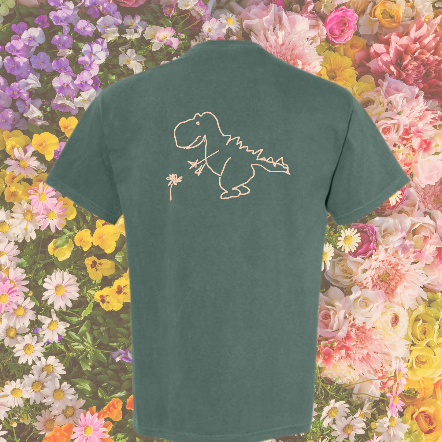 T-Shirt - Matante - Dino Sensas - Vert