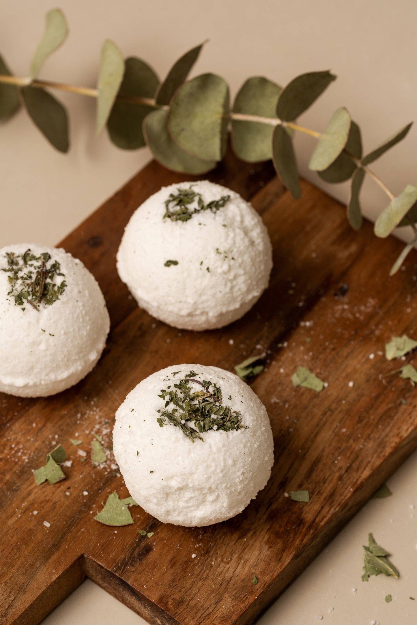 Bombe de bain - Menthe poivrée & Eucalyptus