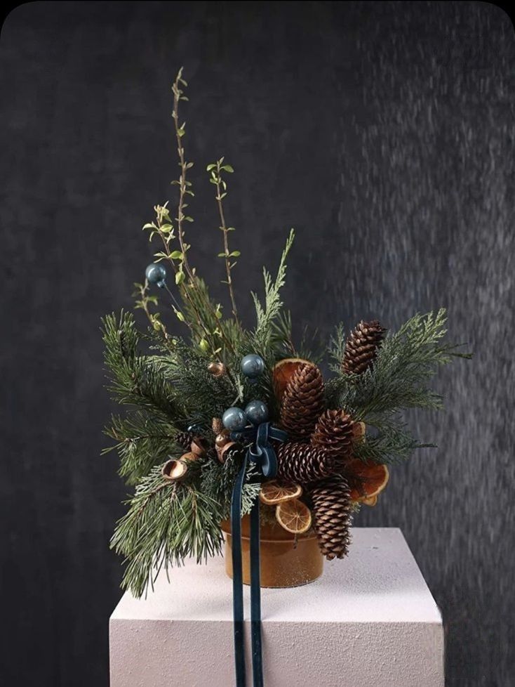 Événement - Confection de centres de table de Noël & cocktail festif