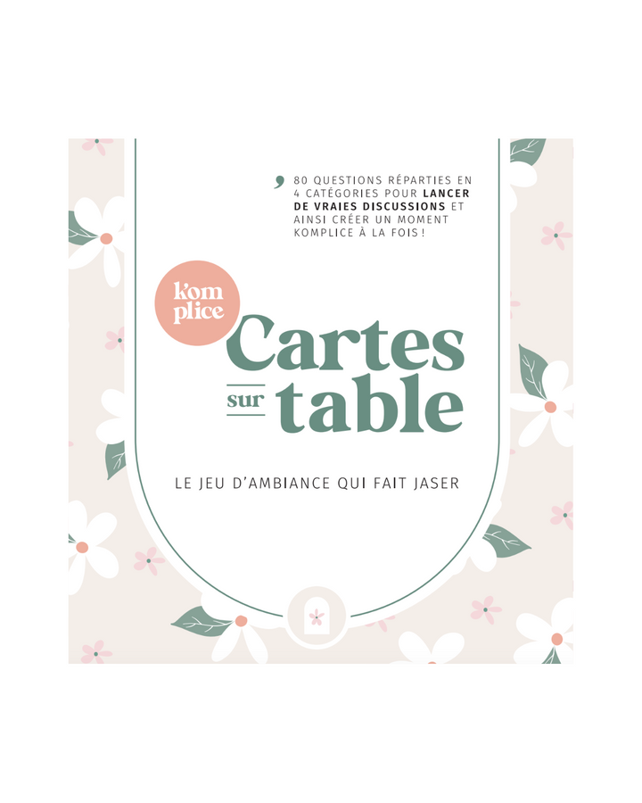 Jeu - Cartes sur table