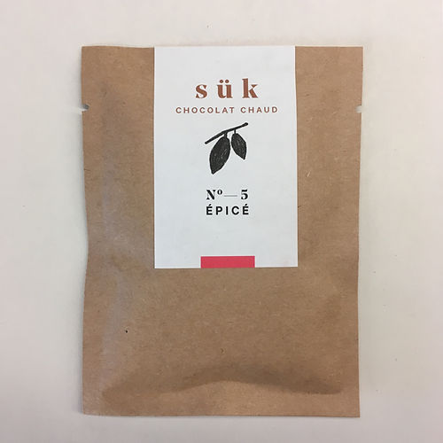 Chocolat chaud - 15g - Épicé - Une portion