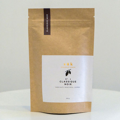 Chocolat chaud - 200g - Classique Noir