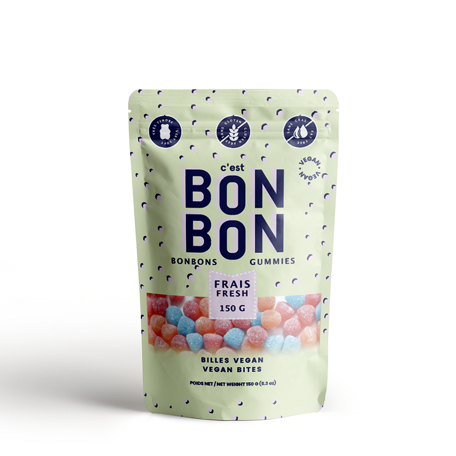 Bonbons - Billes de fruits - Végan - 150g