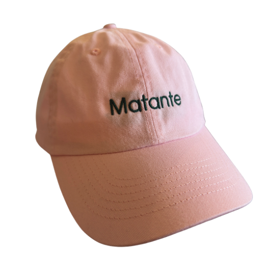 Casquette - Matante - Rose & vert