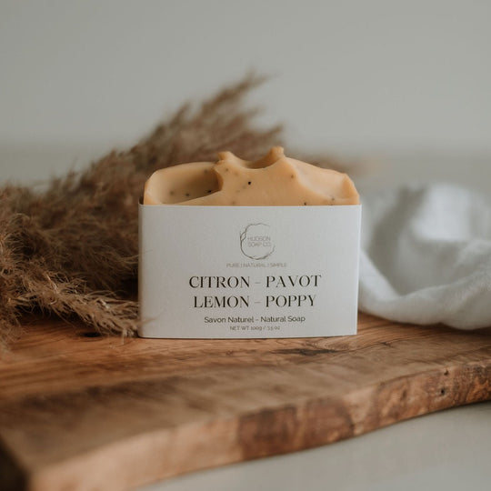 Savon - Citron & pavot