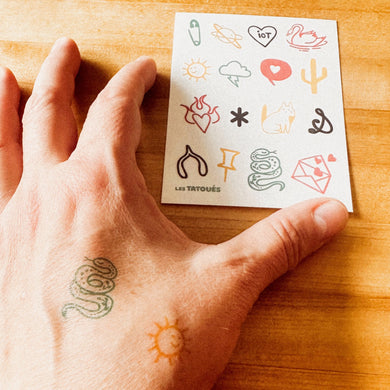 Les minis doodles - Tatouage