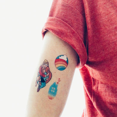 Les arc-en-ciel - Tatouage
