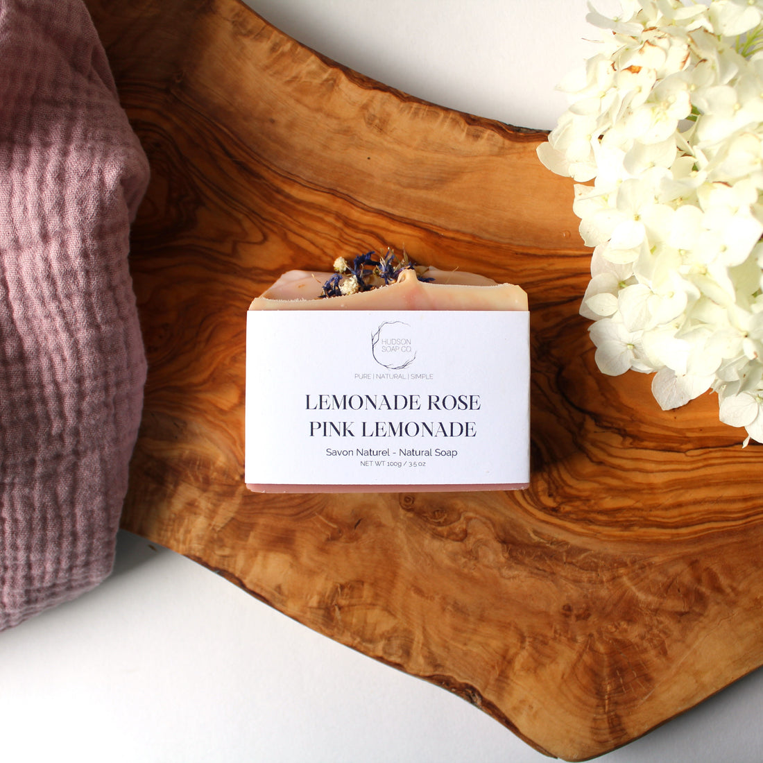 Savon - Limonade rose
