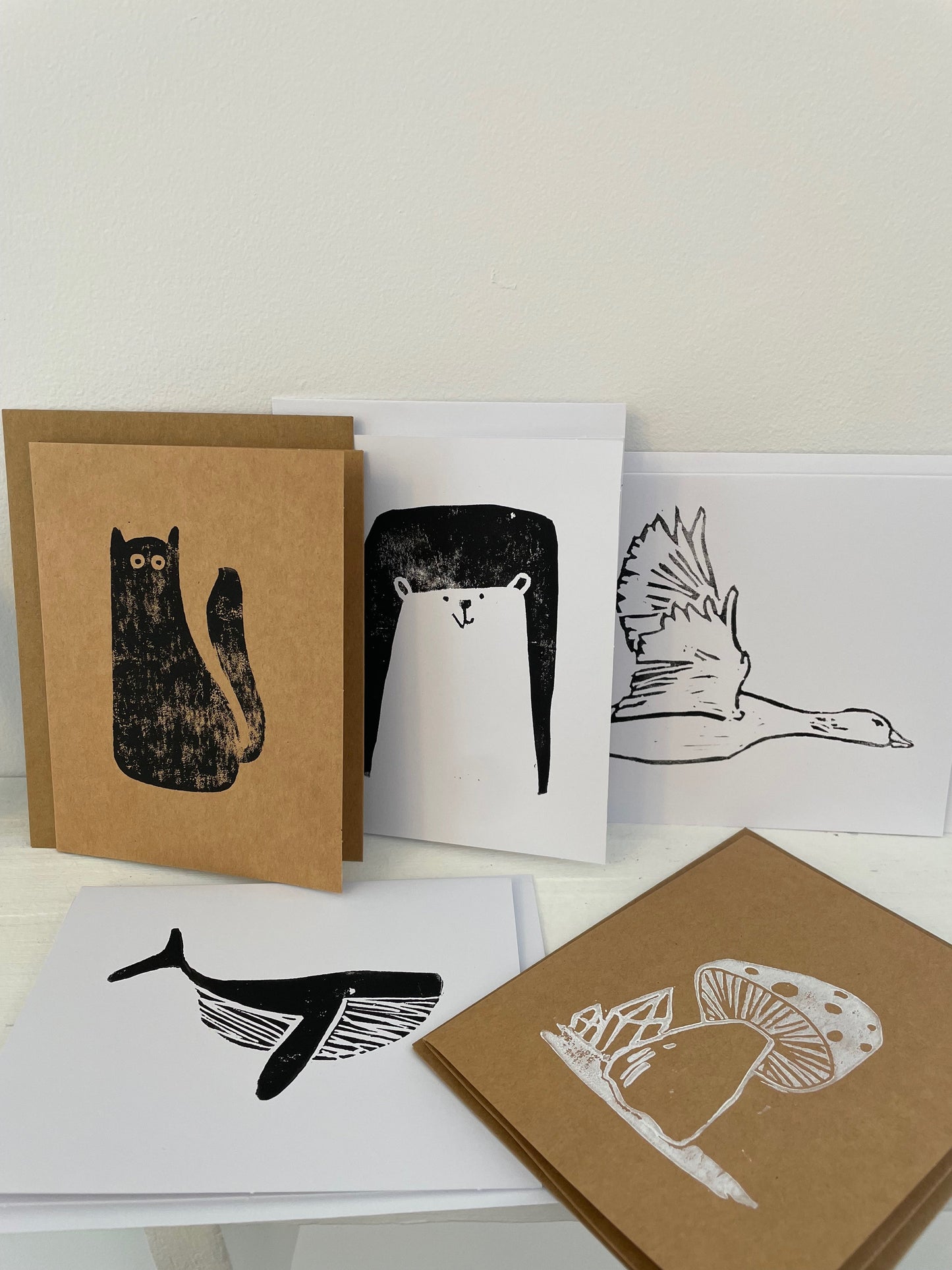 Carte - linogravure
