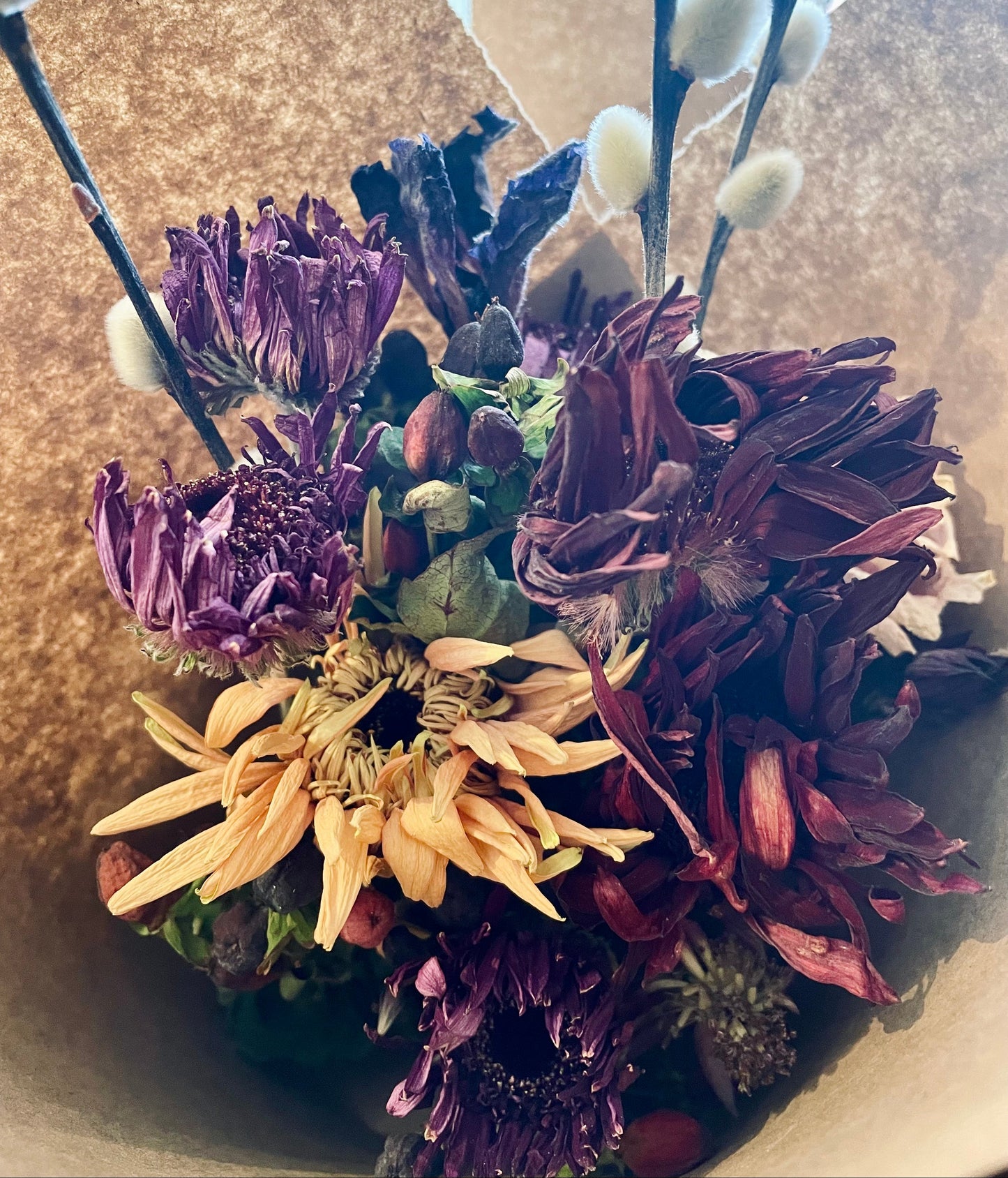 Bouquet - fleurs séchées - Matante