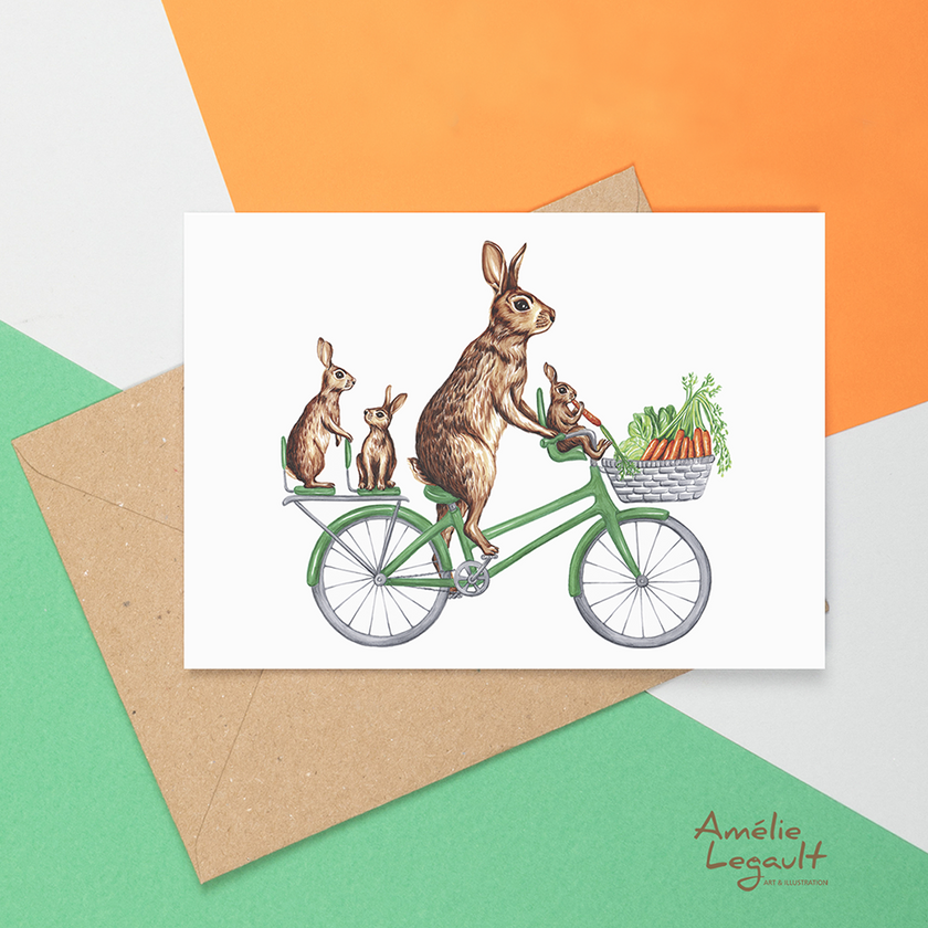 Carte - Lapins vélo