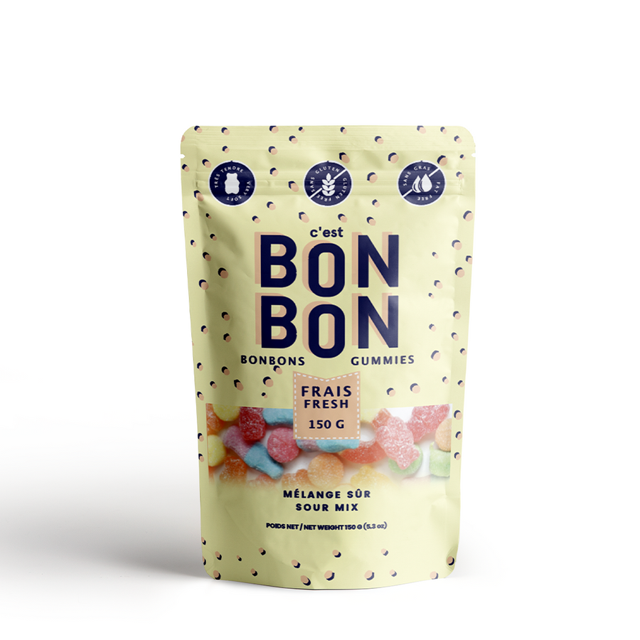 Bonbons - Mélange sûr - 150g