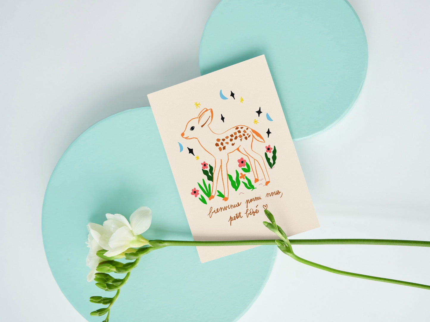 Carte - Bienvenue parmi nous