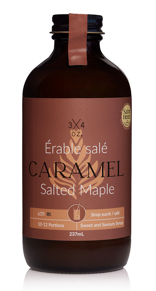Sirop Caramel érable salé 237ml