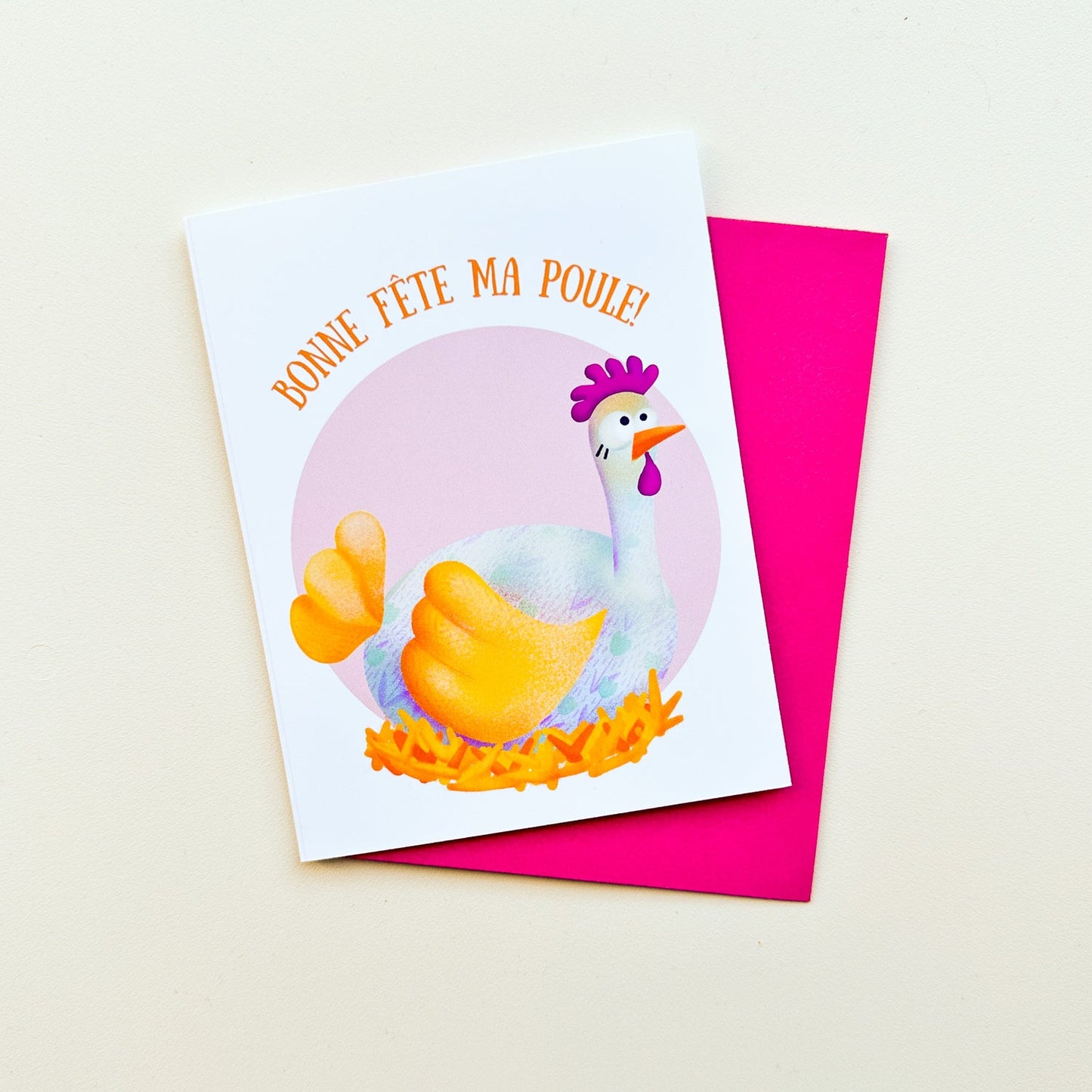 Carte - Ma poule
