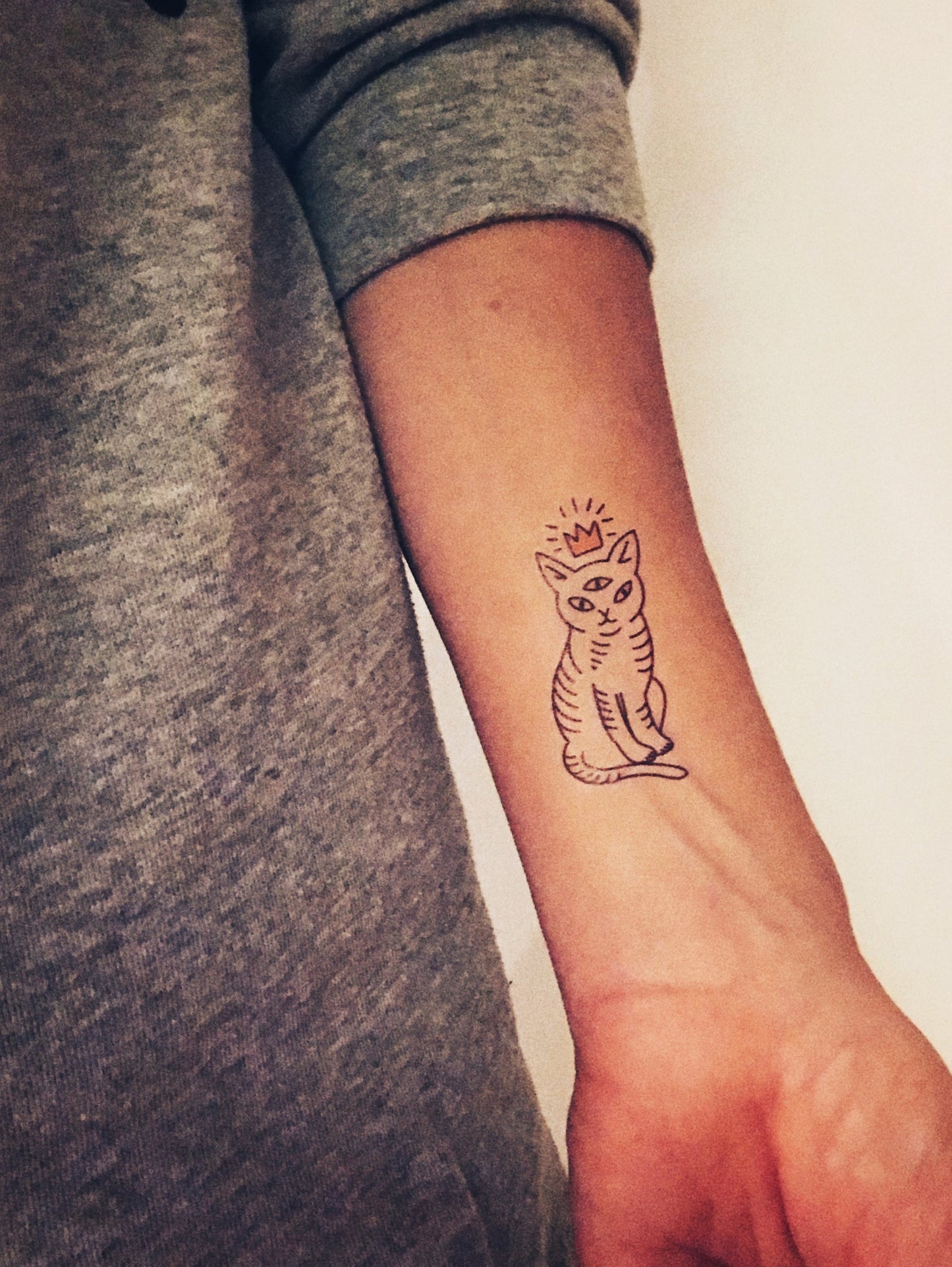 Le petit chat - Tatouage