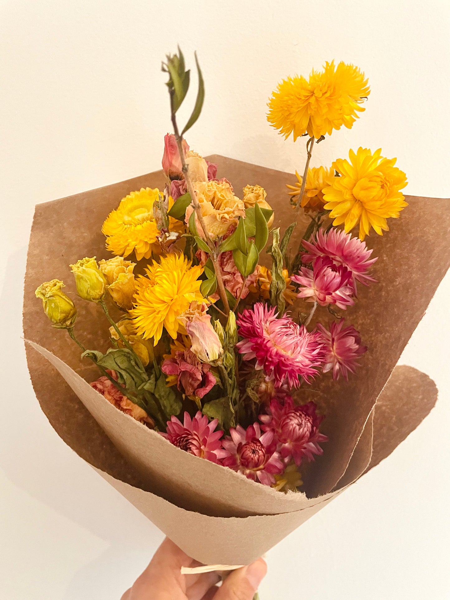 Bouquet - fleurs séchées - Matante