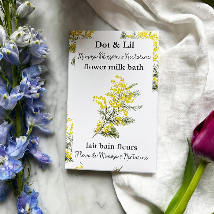 Lait de bain - Mimosa & nectarine