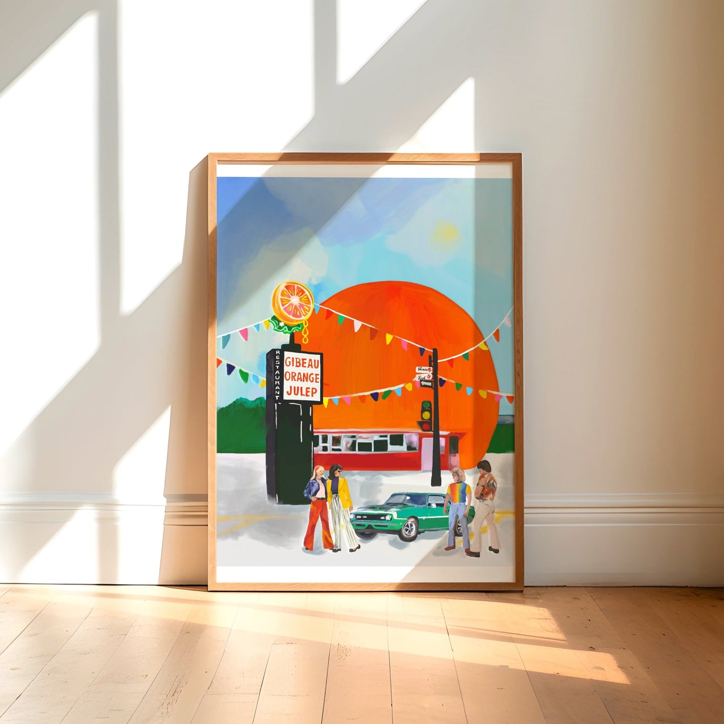 Carte Postale - Orange Julep