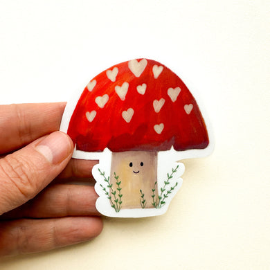 Le mignon champignon - Autocollants