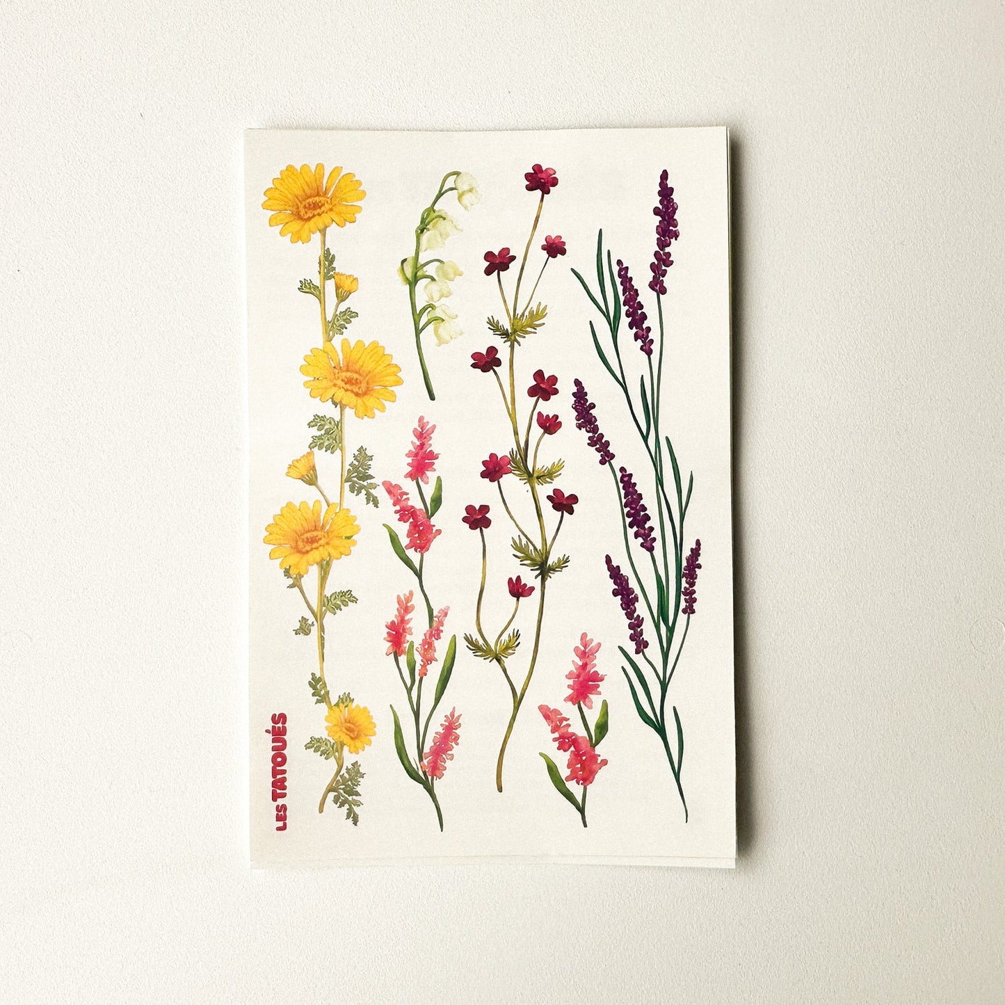 Délicates fleurs - Tatouage