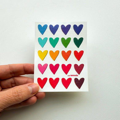 Tatouage - Les mini coeurs