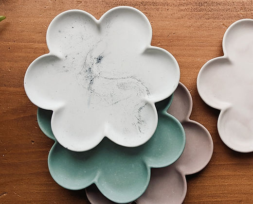 Plateau - Fleur - Charcoal