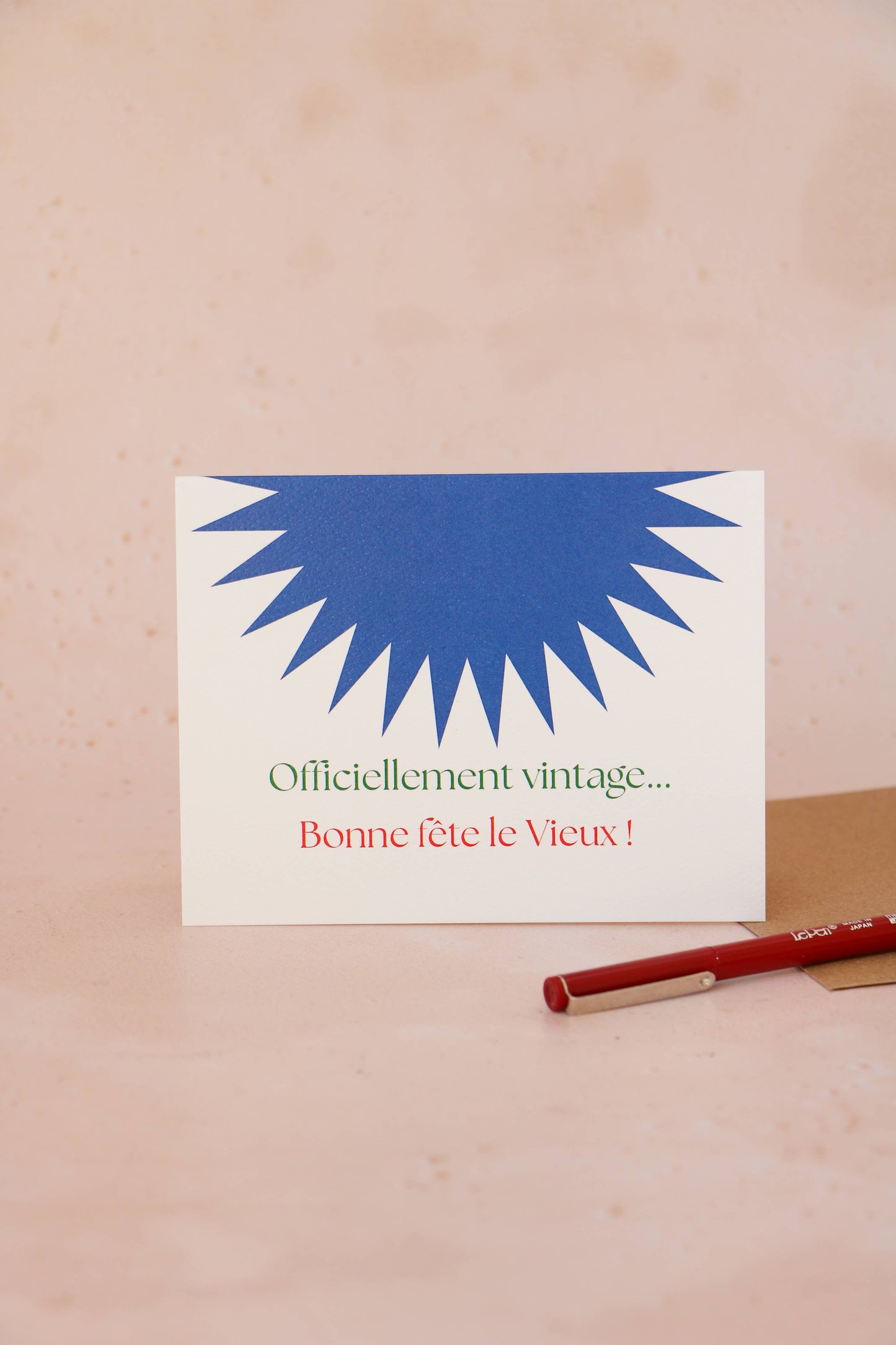 Officiellement Vintage -  Greeting Card