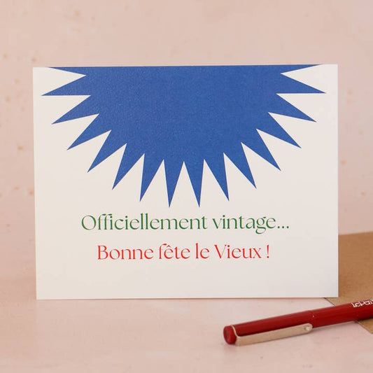 Carte - Officiellement Vintage 