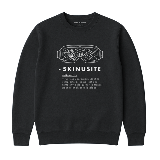 Chandail - Skinusite - crewneck - noir