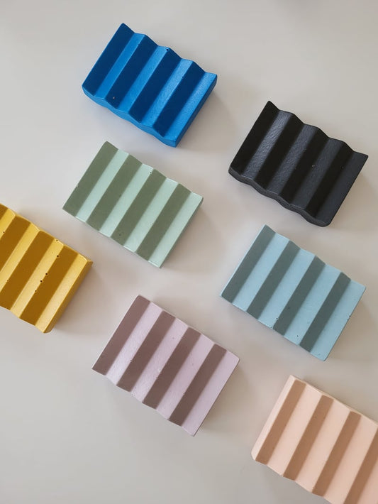 Porte savon - Zigzag - Noir