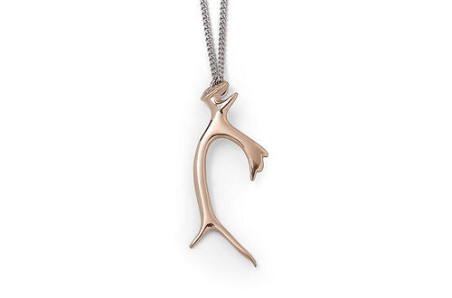 Collier - Caribou - Bronze - Chaine de multicolore