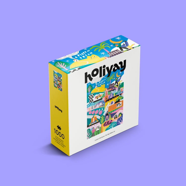 Casse-tête - Le gros chat jaune