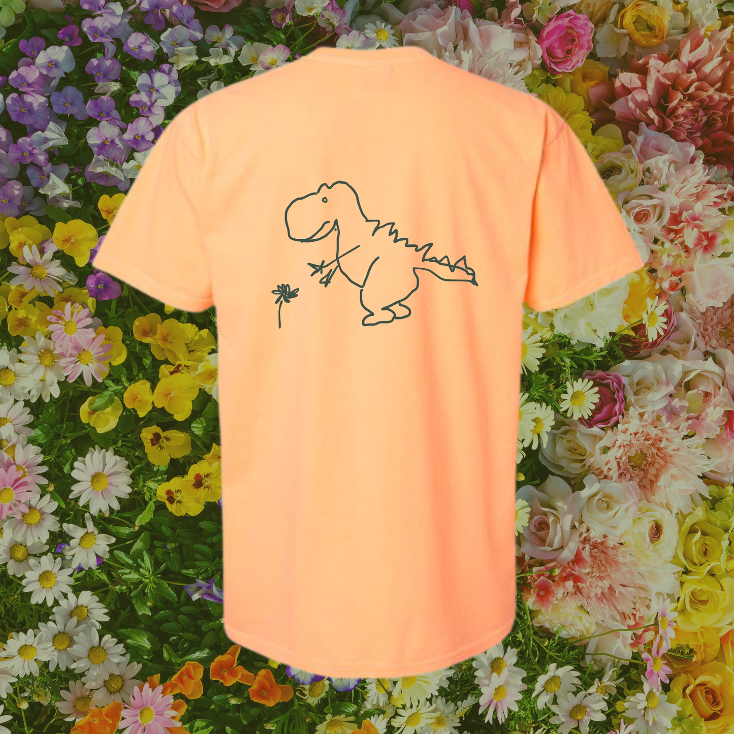 T-Shirt - Matante - Dino Sensas - Orange