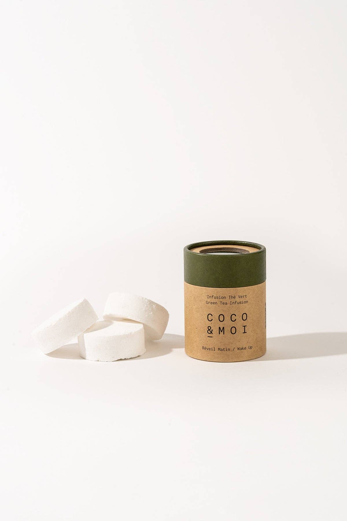 Vapeur de douche - Infusion de Thé Vert