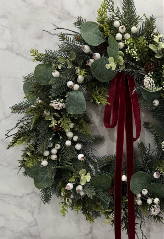Événement - Confection de couronne de Noël & cocktail festif