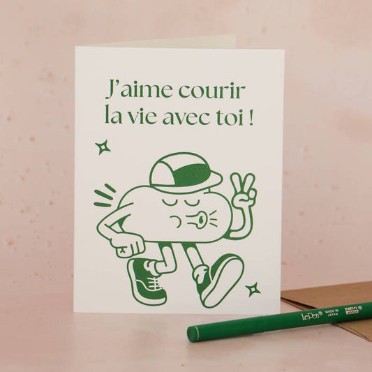 Carte - Courir la Vie 
