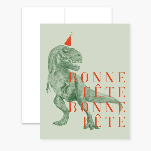 Carte - Bonne Fête T-Rex 