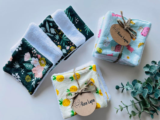 Ensemble de tampons démaquillants