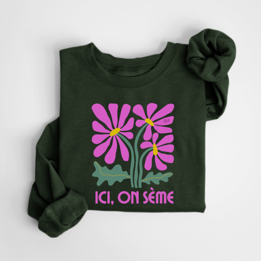 Ici, on sème