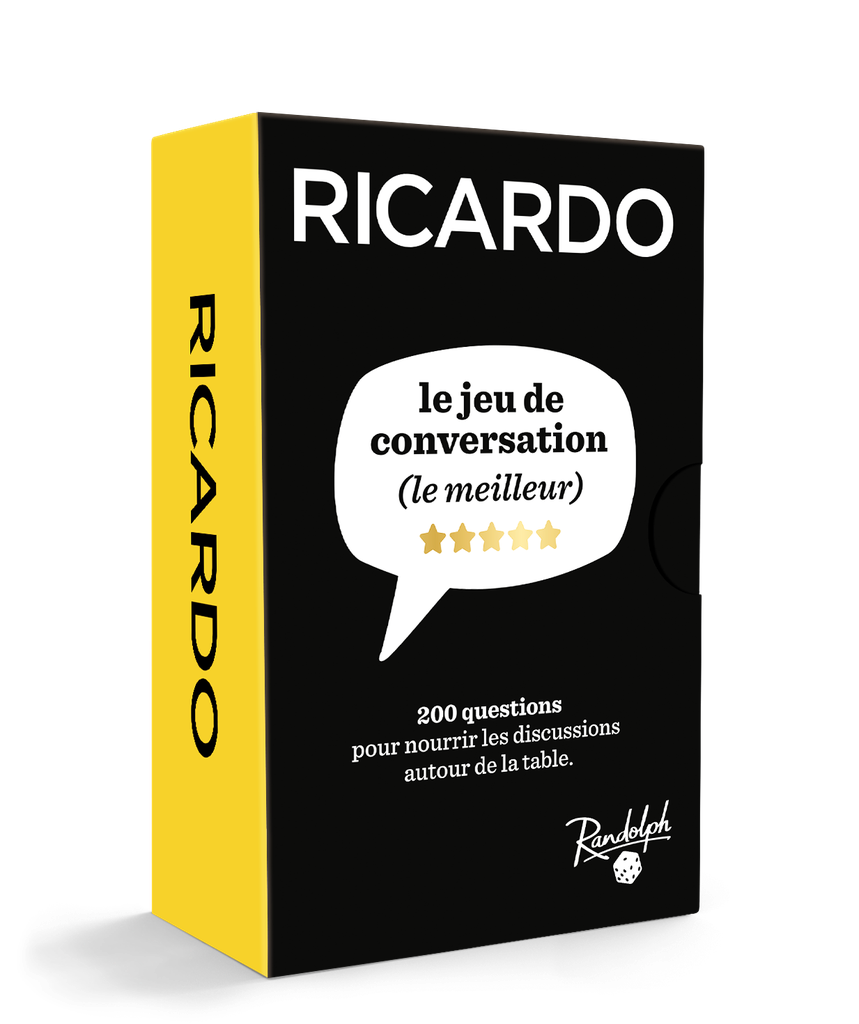 Jeu - Ricardo : Le jeu de conversation (le meilleur)