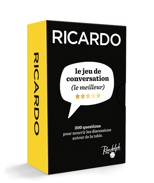 Jeu - Ricardo : Le jeu de conversation (le meilleur)