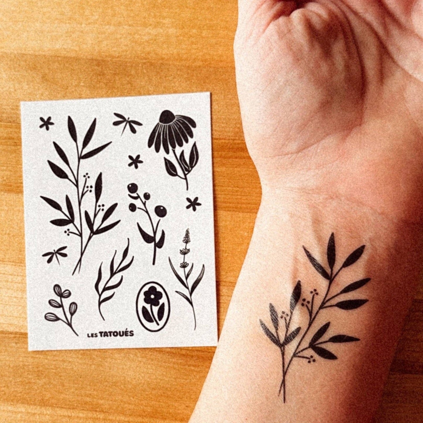 Tatouage - Les mini fleurs