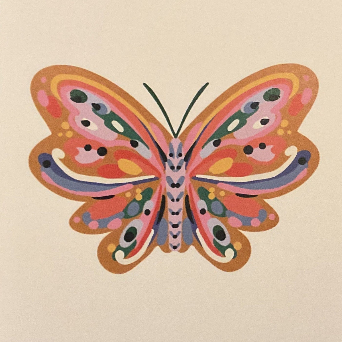 Autocollant - Papillon