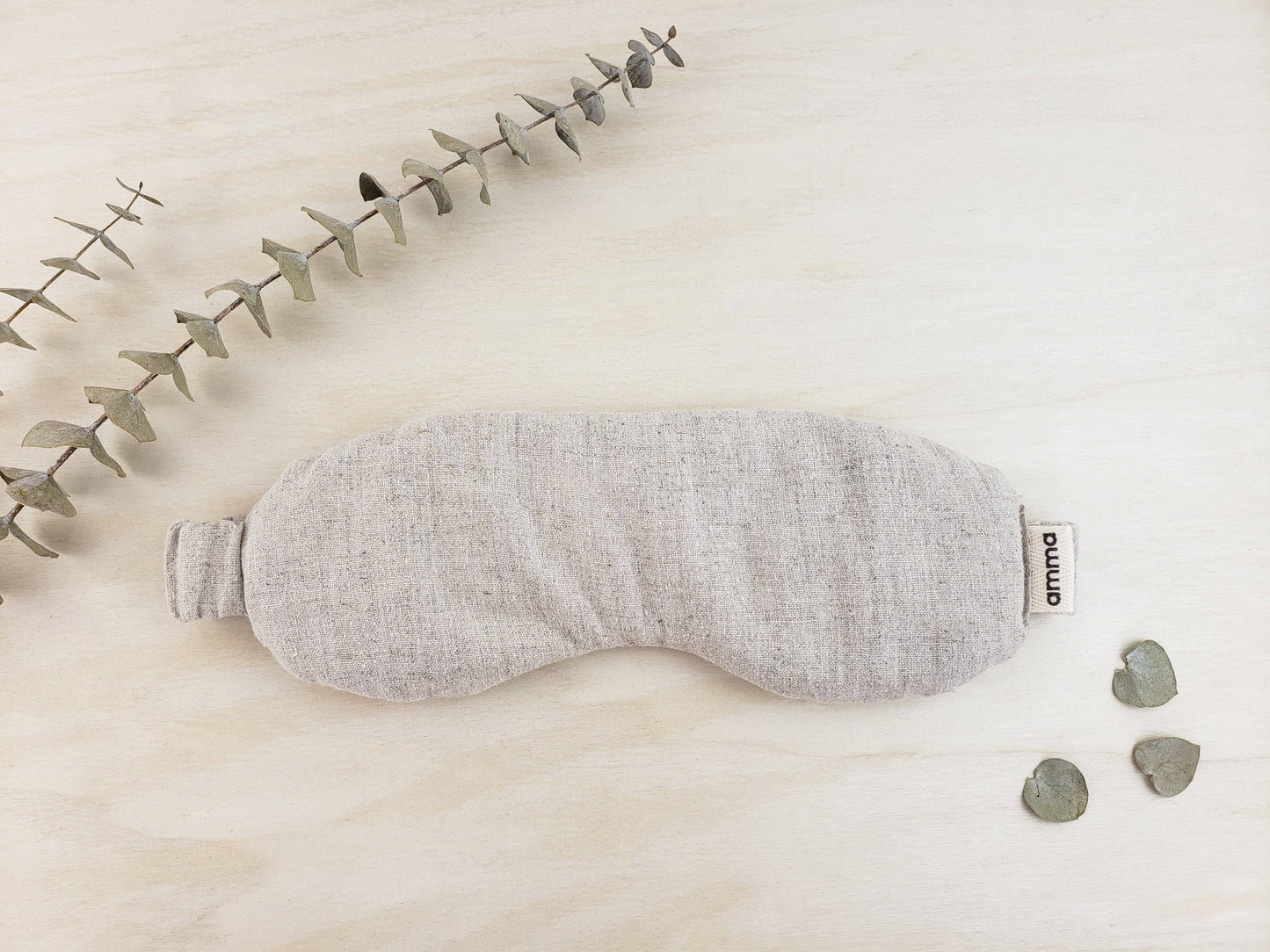 Masque thérapeutique pour les yeux à la lavande