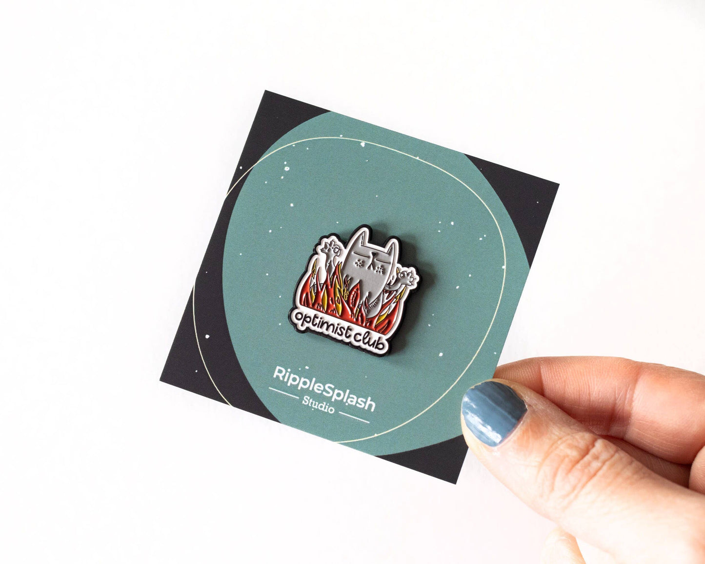 Pin émaillé du Club Optimiste