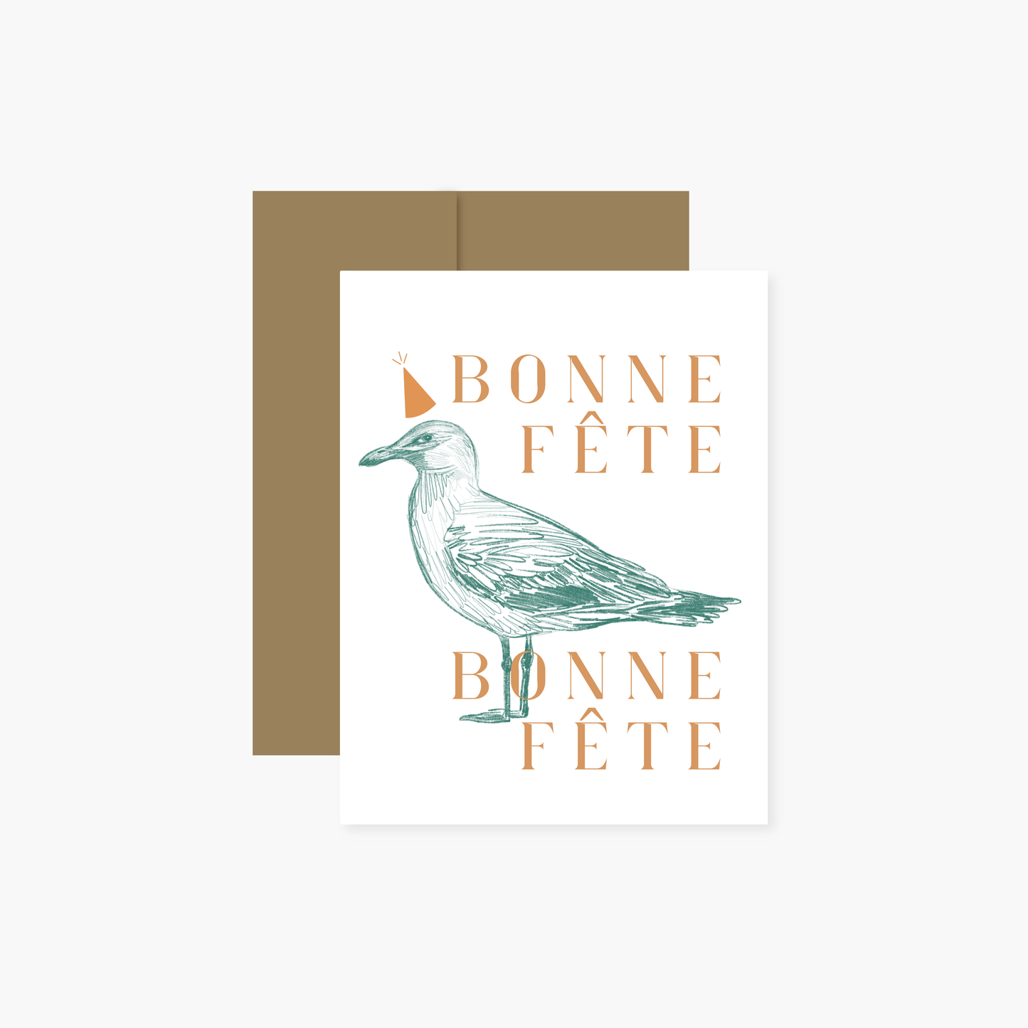 Carte - Bonne Fête Mouette