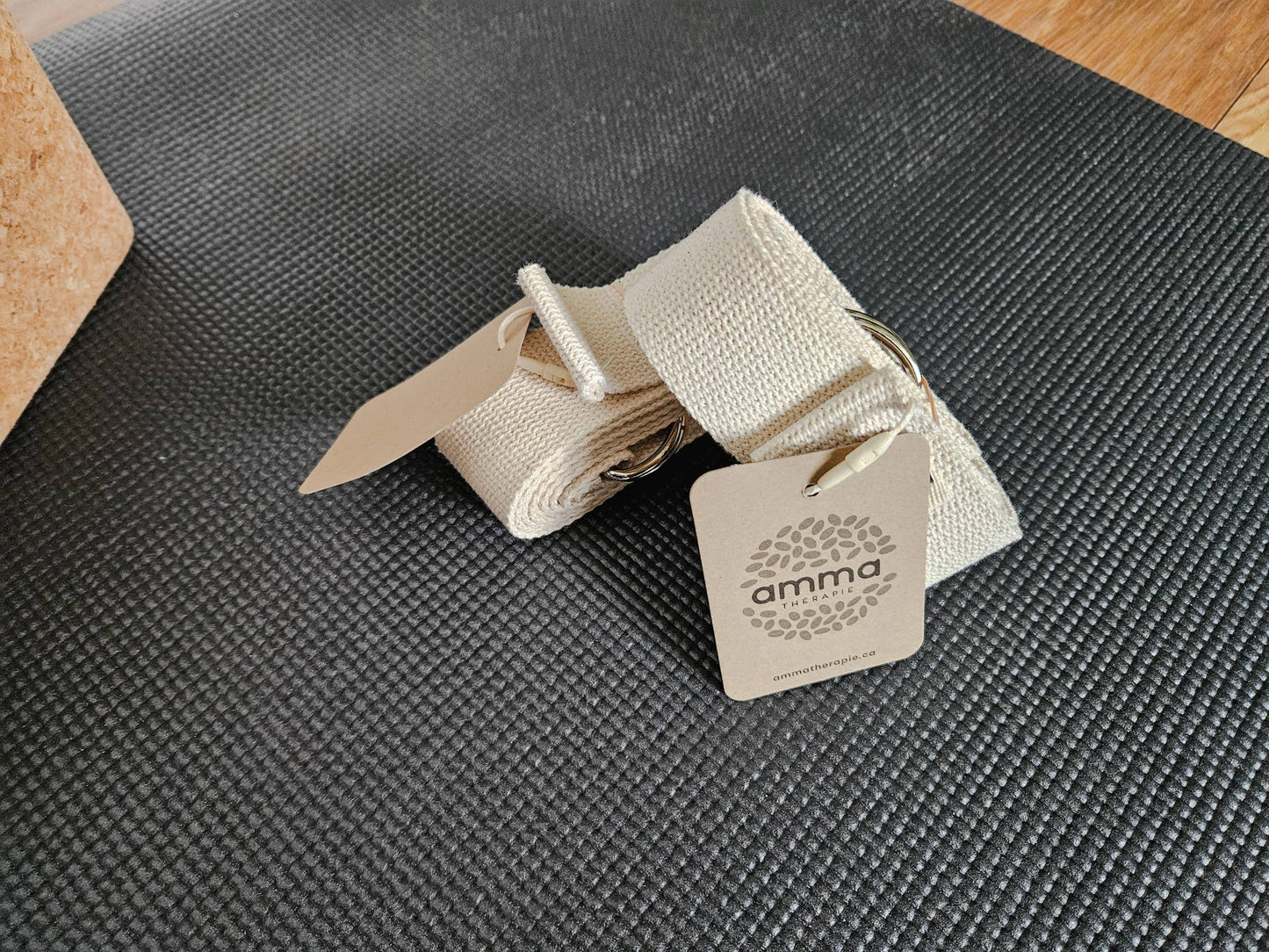 Bande de yoga 100 % coton fabriquée au Canada