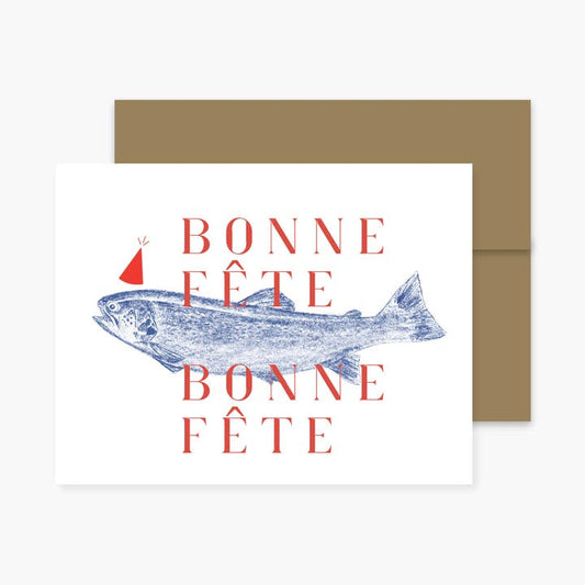 Carte - Bonne Fête Truite  